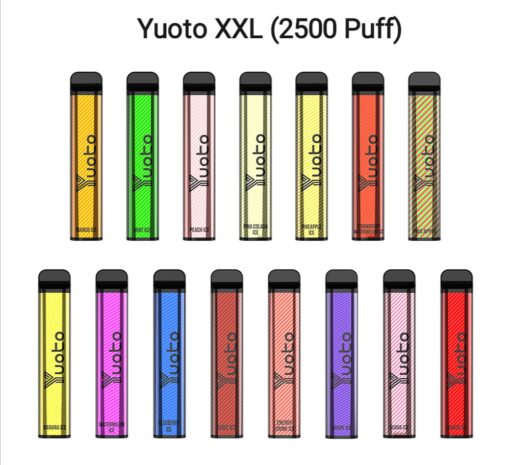 Yuoto XXL 2500 Puffs