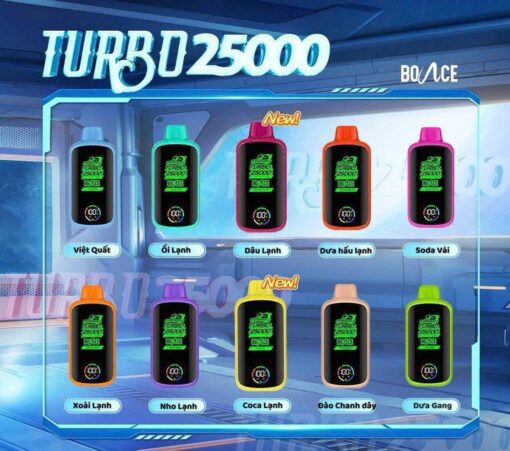 Bounce Turbo 25000 Puffs in Dubai and UAE