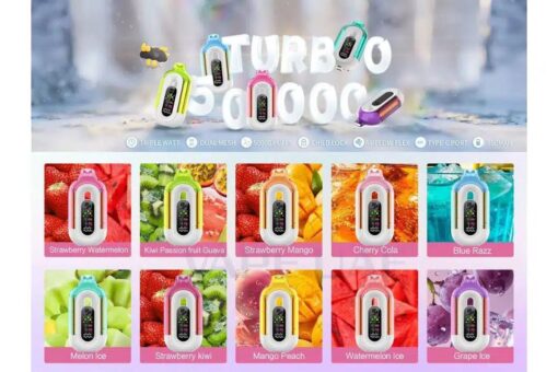 Bounce Turbo 50000 Puffs in Dubai and UAE