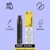 alt.Nu Pineapple ice Disposable Vape 8000 Puffs in Dubai Abu Dhabi and UAE