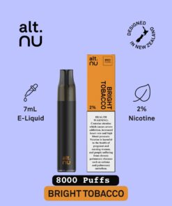 alt.Nu Bright Tobacco 8000 Puffs in Dubai Abu Dhabi and UAE