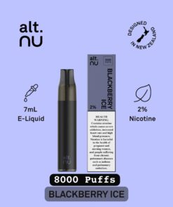 alt NU Blackberry ice Disposable 8000 Puffs in Dubai Abu Dhabi and UAE