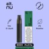 alt NU Menthol ice Disposable 8000 Puffs Dubai Abu Dhabi and UAE